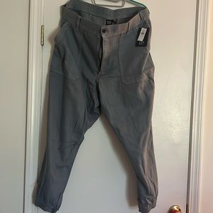 Gap high waisted jogger pants.